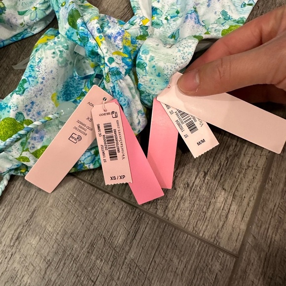 VS Teal Floral Bikini Set - Picture 13 of 13